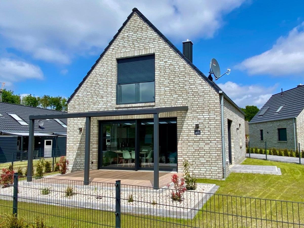 Ferienhaus Seestern Am Harkebruegger See Mit Sauna Und Kamin Barssel  Esterno foto