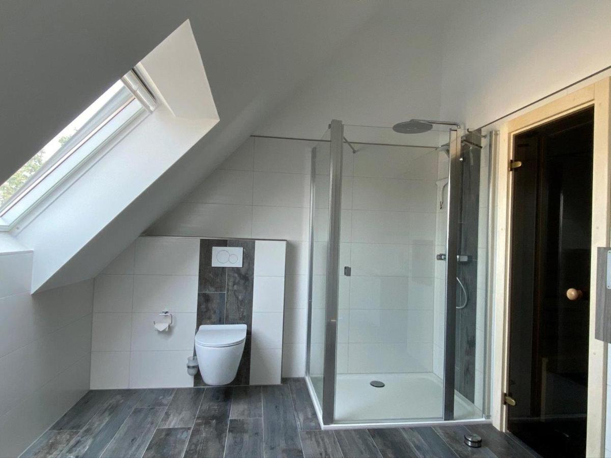 Ferienhaus Seestern Am Harkebruegger See Mit Sauna Und Kamin Barssel  Esterno foto