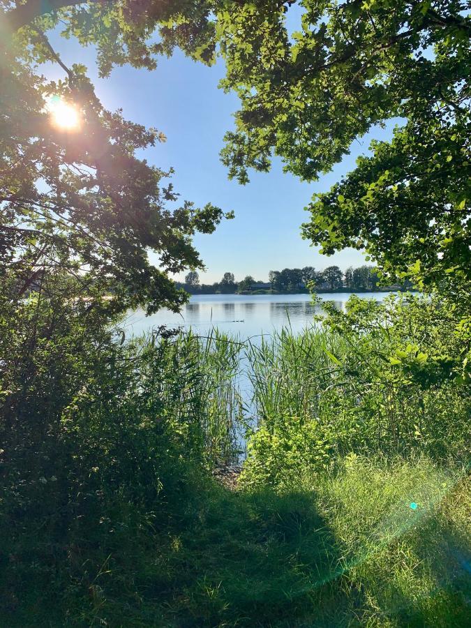 Ferienhaus Seestern Am Harkebruegger See Mit Sauna Und Kamin Barssel  Esterno foto